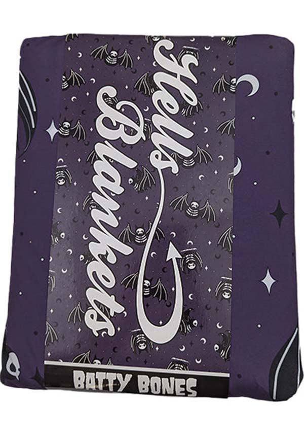 Batty Bones King-Size Quilt Set for Mystical Dreamers