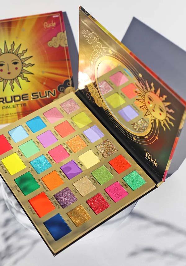The Rude Sun Eyeshadow Palette - A Colorful Cosmetic Gem