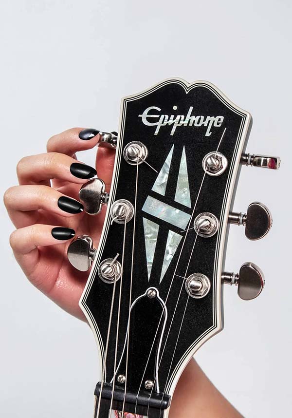 Glamorous Midnight French Press - On Nails for Trendy Women