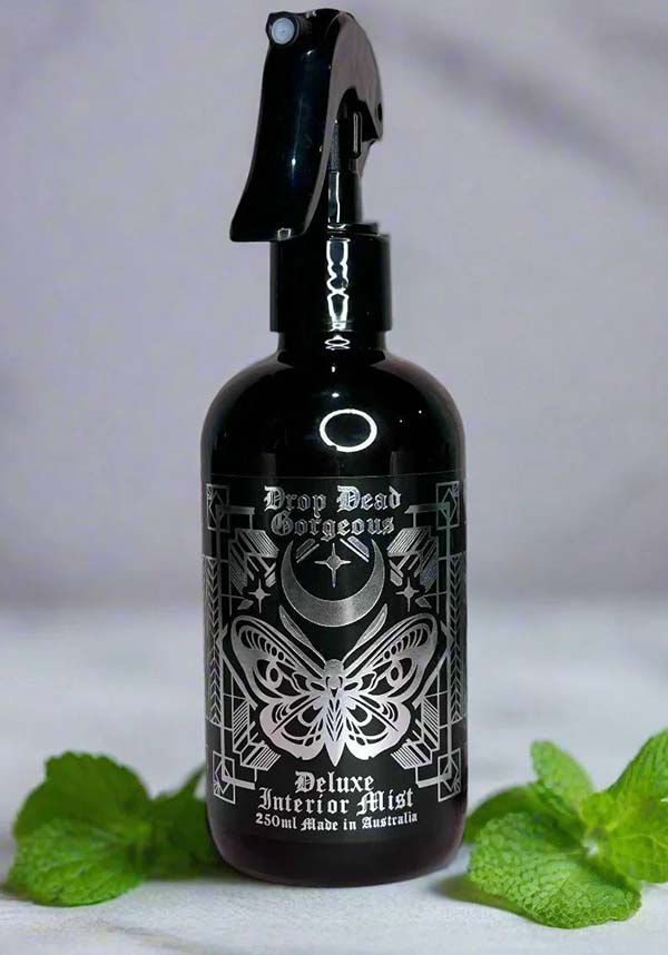 Deluxe Black Mint Interior Scenting Mist for Crypts, Cars, and Linens
