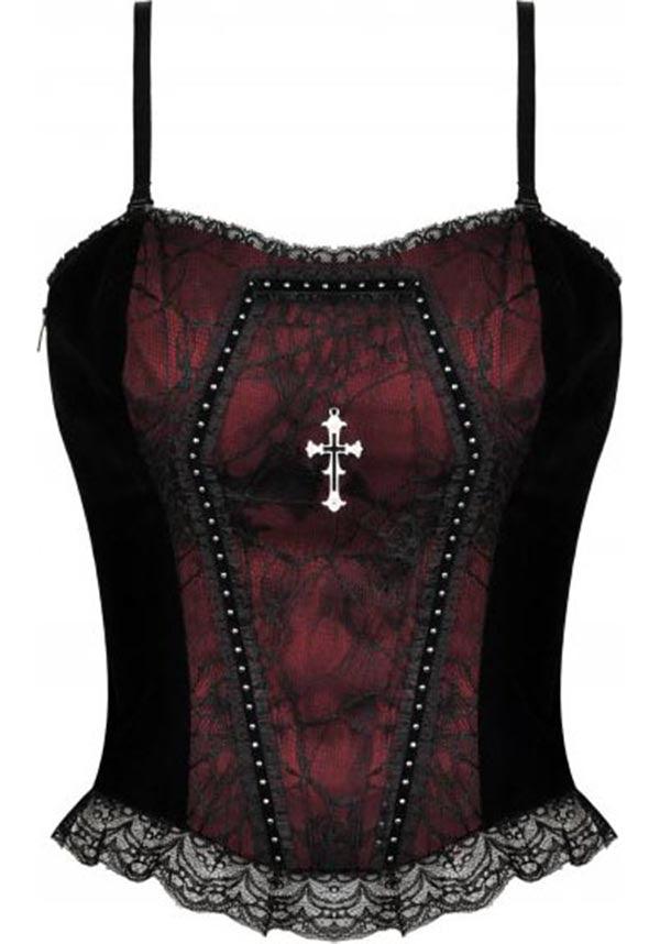 Premonition Women's Gothic Style Top