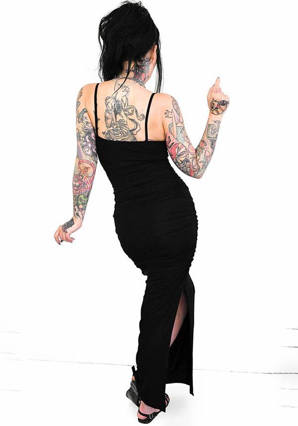 The Snatched Waist-Hugging Bodycon Maxi Dress