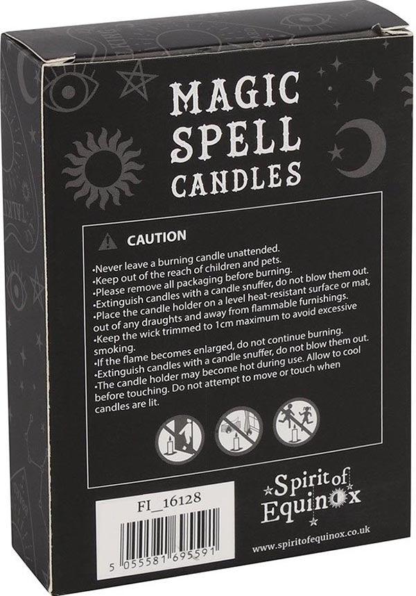 Black Protection Spell Candles - A Pack of 12 for Magical Protection Rituals