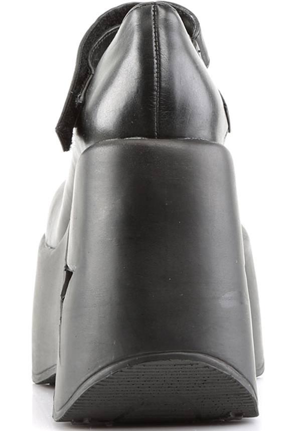 PREORDER - DYNAMITE-03 Black Star Cut-Out Goth Punk Lolita Mary Janes