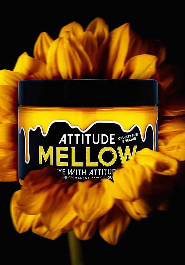 Attitude Mellow Yellow Semi - Permanent Hair Colour for Bright and Cheerful Look