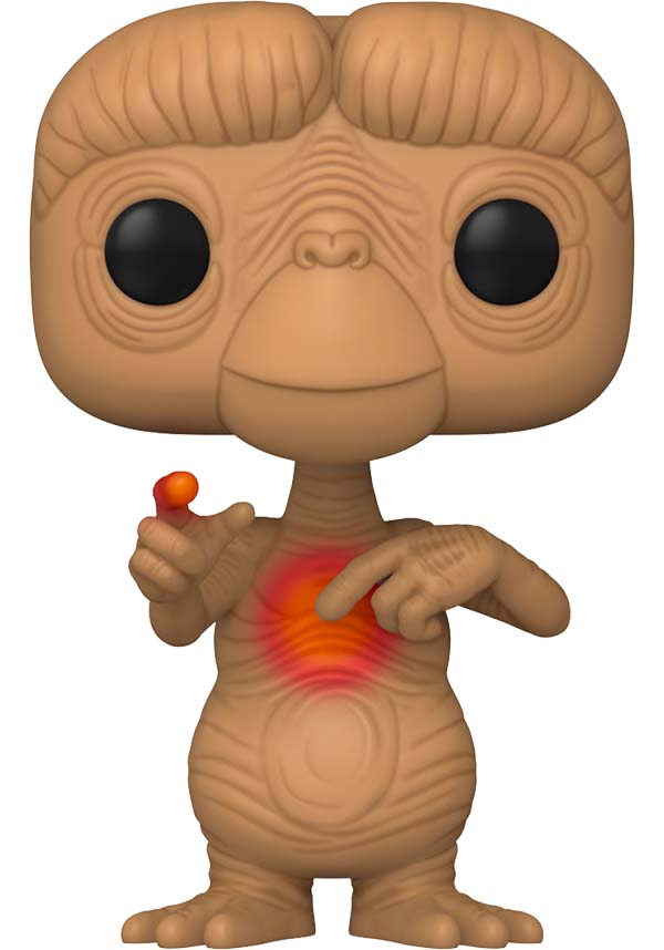 40th Anniversary E.T. The Extra - Terrestrial Glow in the Dark POP! Vinyl Collectible Figure with Glowing Heart [Restricted Sale]
