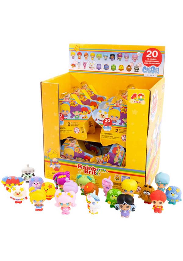 TLS Toy's 1.5-Inch Rainbow Brite CheeBee Blind Box Figures - A Collector's Delight