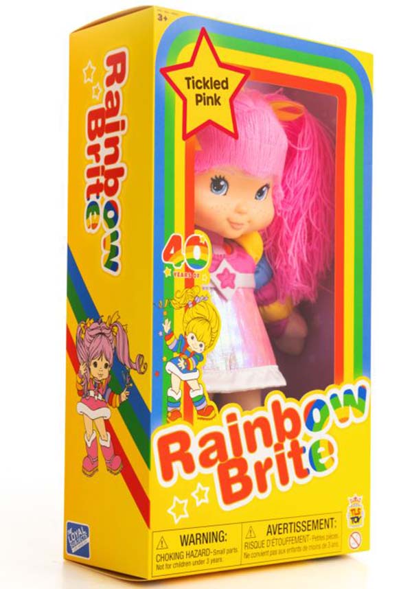 Rainbow Brite 12-Inch Tickled Pink Collectible Doll