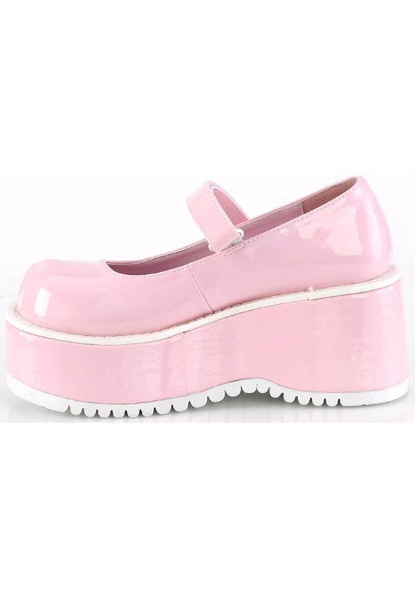 Pre - order Pink Holo DOLLIE - 01 Platform Shoes