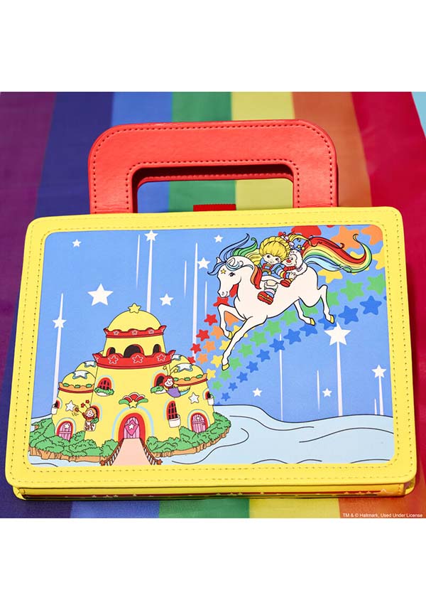 Loungefly Rainbow Brite Themed Rainbow Journey Lunchbox-Style Notebook Journal