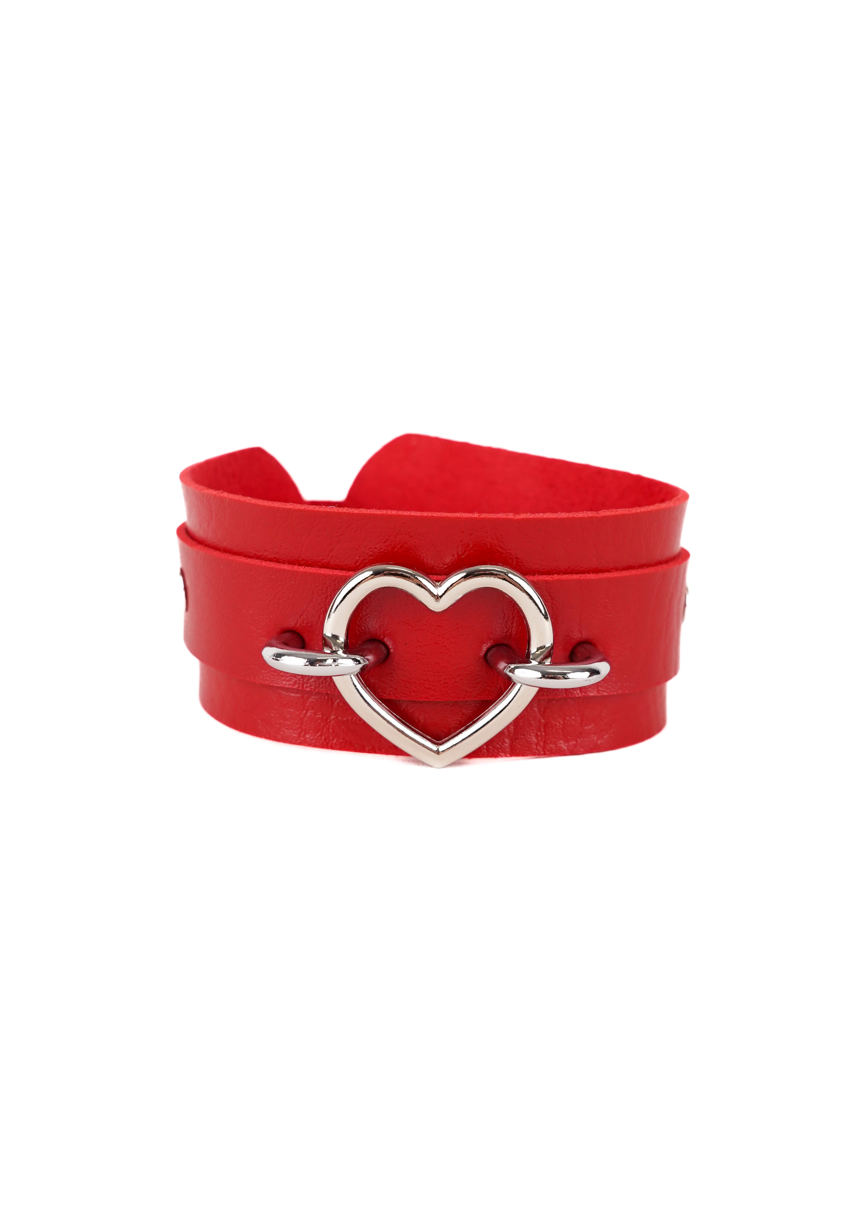 Red Banshee Gothic Style Cuff Bracelet