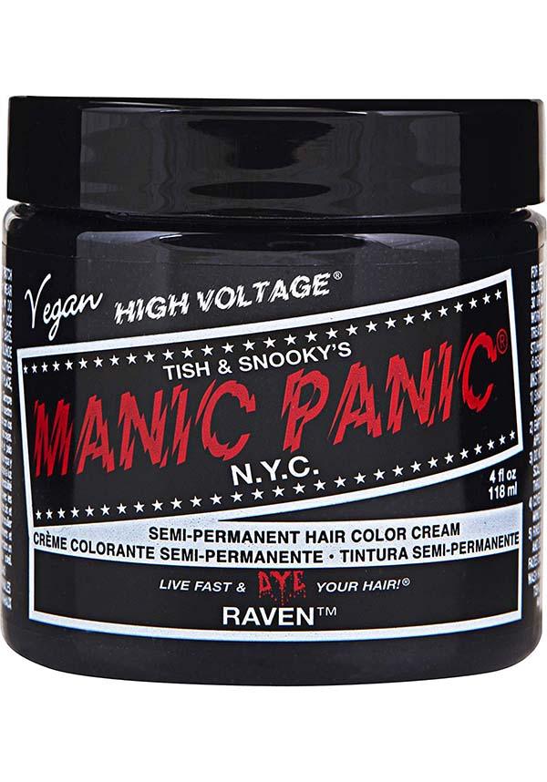 Manic Panic Raven Classic Black Semi - Permanent Vegan Hair Color