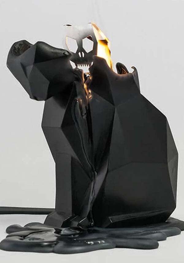 Black Kisa Cat-Shaped Decorative Candle