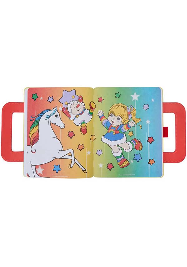 Loungefly Rainbow Brite Themed Rainbow Journey Lunchbox-Style Notebook Journal