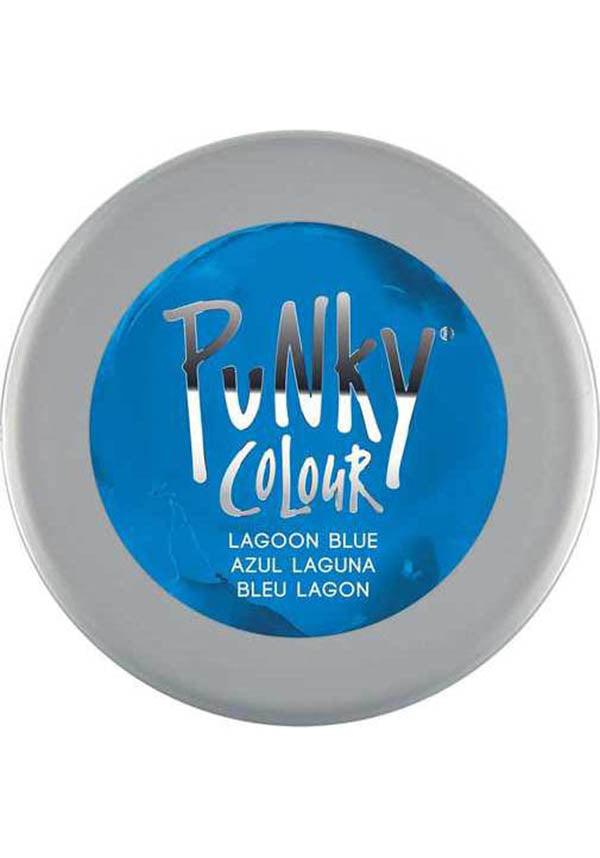 Lagoon Blue Punky Semi - Permanent Conditioning Hair Colour Creme for Mermaid - Inspired Look
