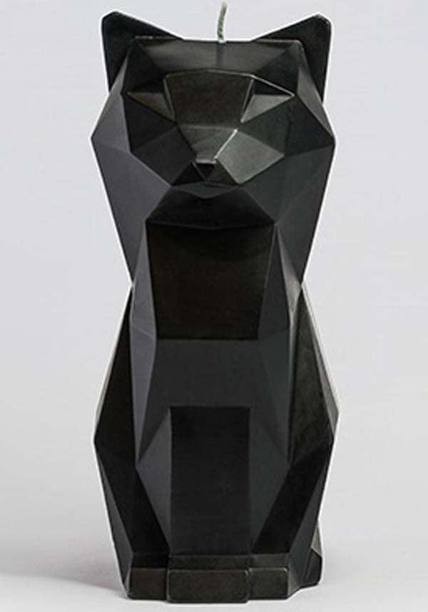 Black Kisa Cat-Shaped Decorative Candle