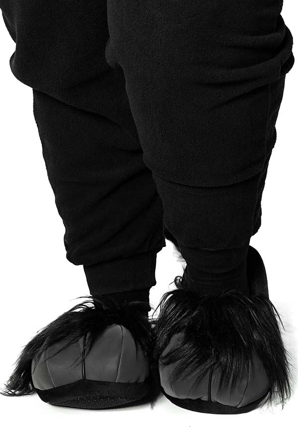 Super Comfy and Plush Krampus Hoof Vegan Slippers