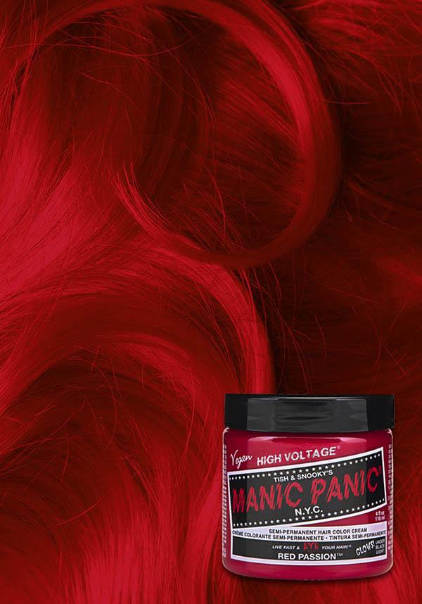 Manic Panic Classic Red Passion Semi - Permanent Hair Color