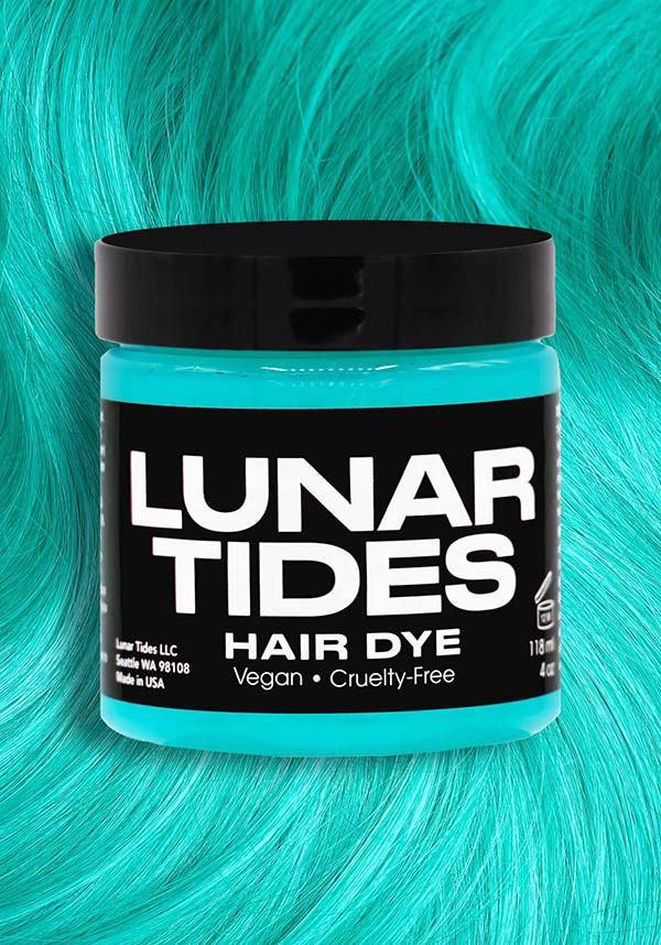 Unique Semi - Permanent Sea Witch Pastel Teal Hair Dye