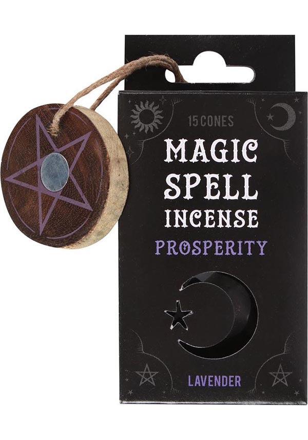 Enchanting Magic Spell Incense Cones with Pentagram Holder