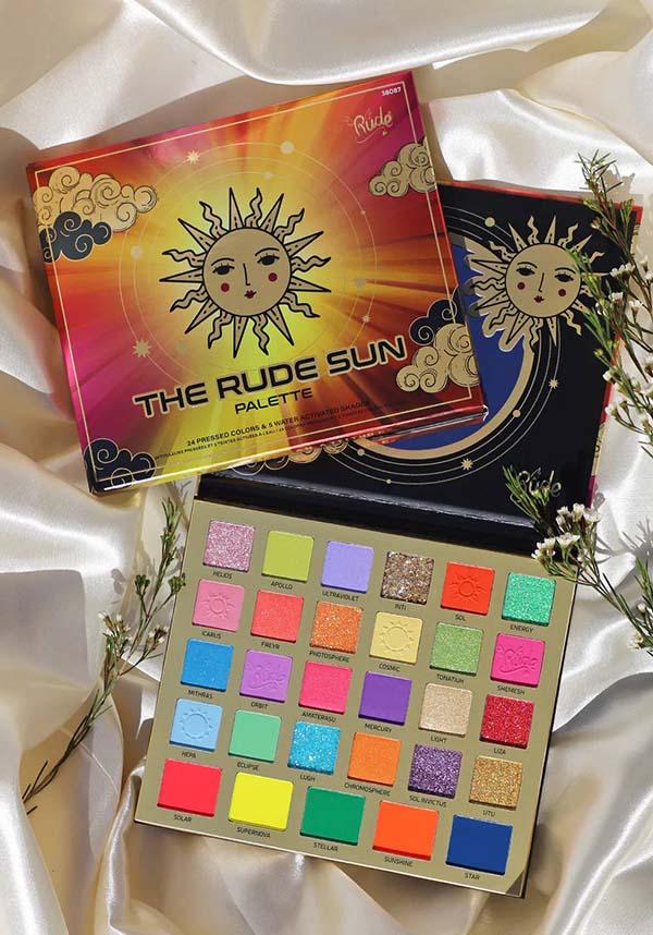 The Rude Sun Eyeshadow Palette - A Colorful Cosmetic Gem
