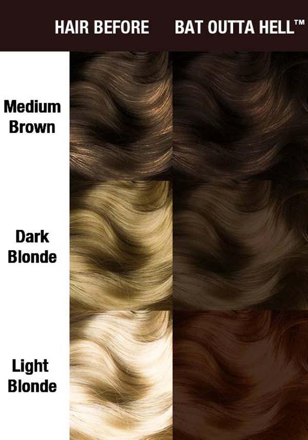 Classic Semi - Permanent Bat Outta Hell Hair Dye in Espresso Brown with Warm Undertones