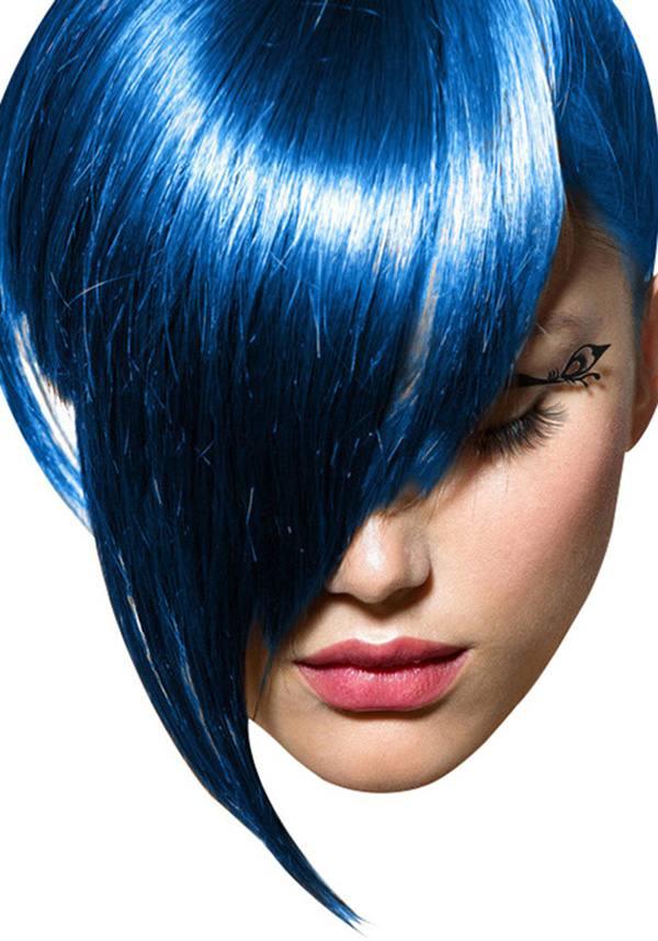 Poseidon Semi - Permanent Vegan Hair Colour, 118ml for Vivid Blue Look