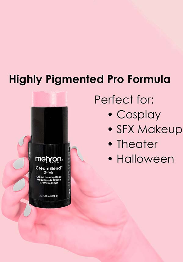 Portable Pastel Pink CreamBlend Makeup Stick for Extreme Performances