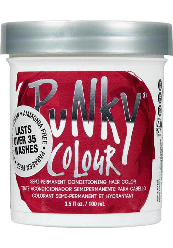 Vibrant Poppy Red Semi - Permanent Conditioning Hair Colour
