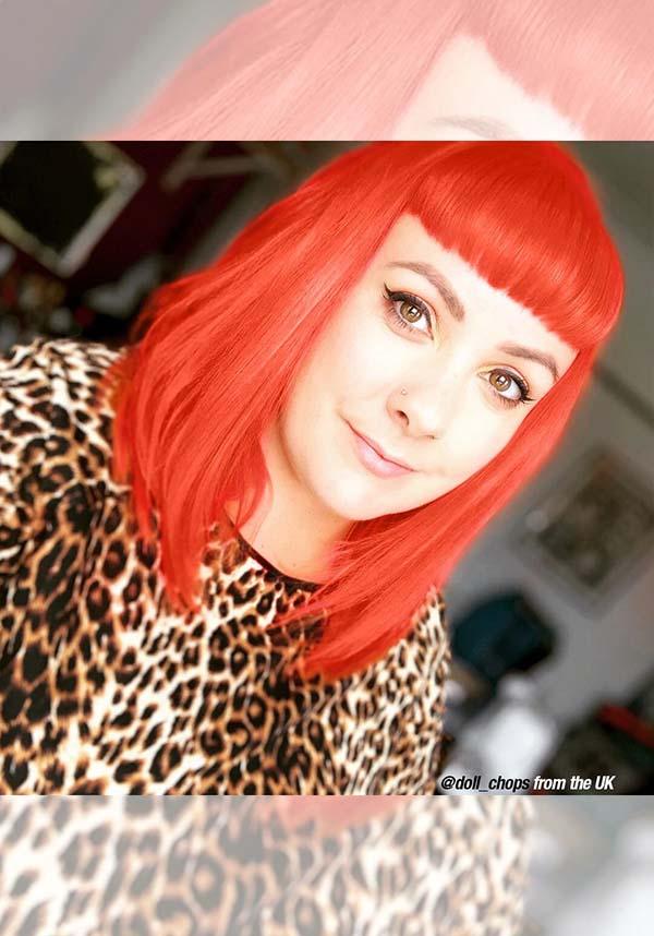 Classic Psychedelic Orange Sunset Semi - Permanent Hair Color