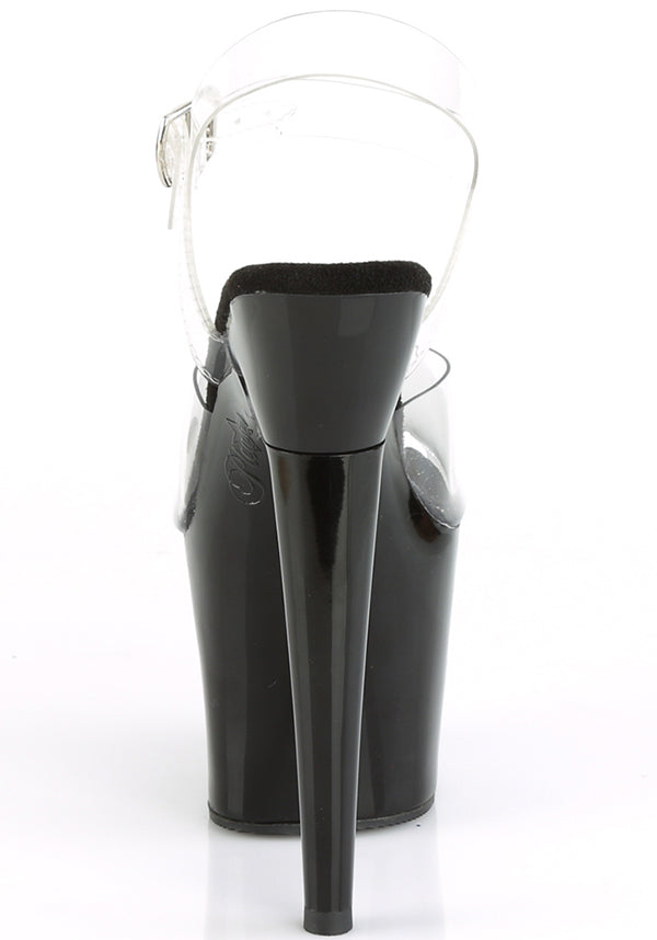 LOVETHORN-708 Ankle Strap Heel Sandals in Clear or Black Color Options [Pre-order Available]