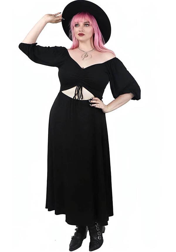 Lydia Summer Goth Style Dress for Women