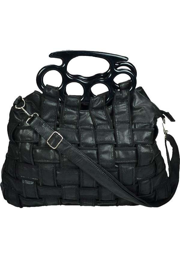 Stylish 100% Polyester Jade Handbag with Adjustable Strap