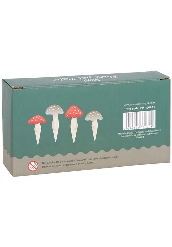 Miniature Mushroom Decorative Trinkets | PLANT POT PALS for Fairy Gardens and Planters
