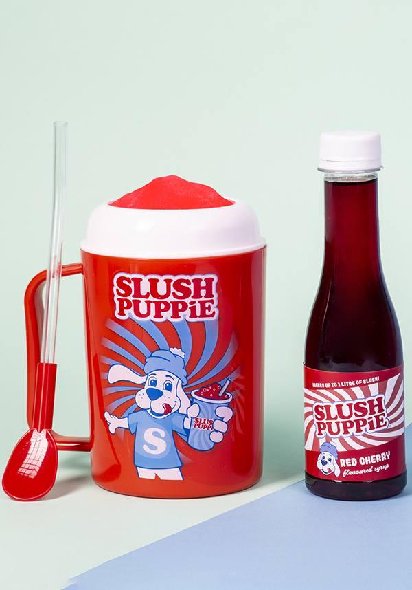 Limited Edition Red Cherry Syrup and Slushie Making Cup Set