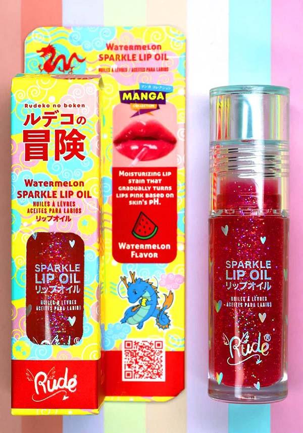Sparkling Manga Watermelon Flavored Moisturizing Lip Oil