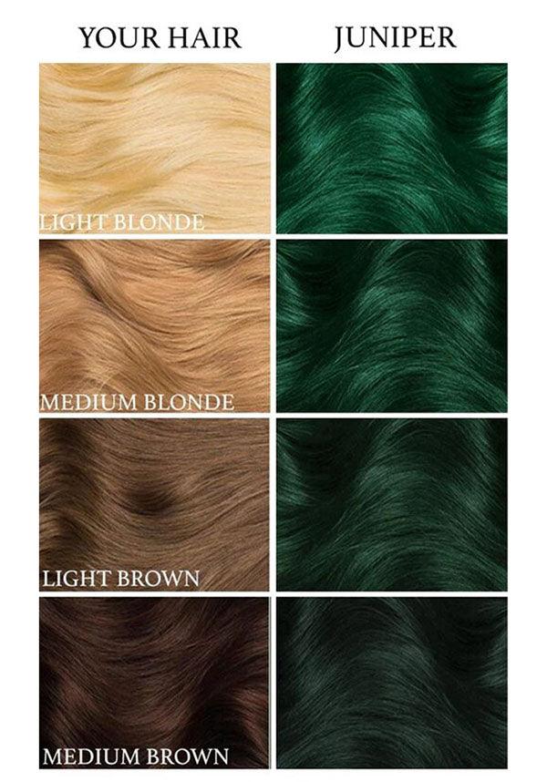 Lunar Tides Juniper Green Semi - Permanent Vegan Hair Dye