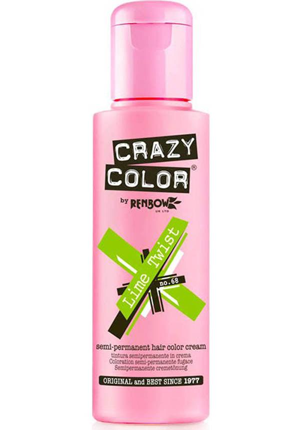 Lime Twist Semi - permanent Vegan Hair Colour for Bright Results