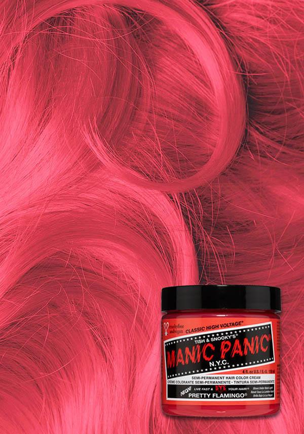 Manic Panic Classic Pretty Flamingo Neon Coral Semi - Permanent Hair Color