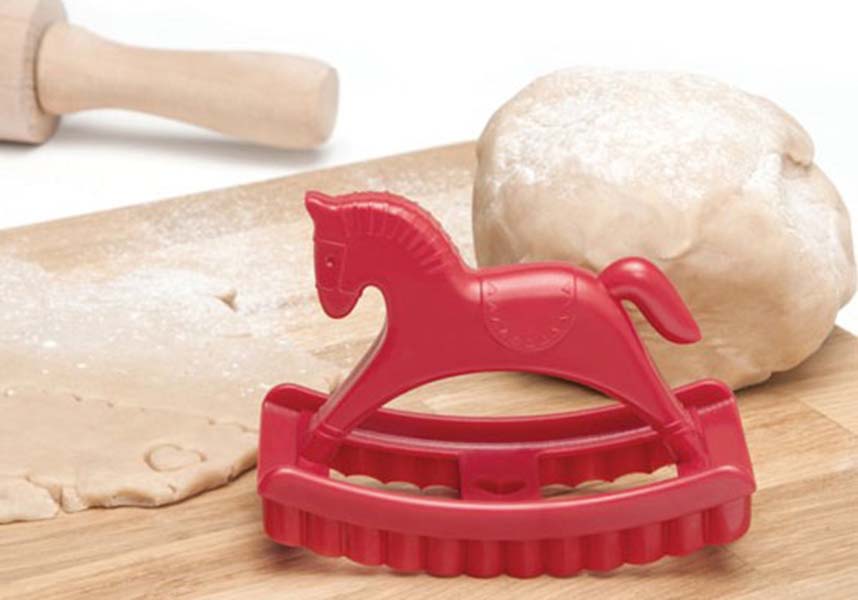 Sweet Pony-Shaped Rocking Horse Cookie Cutter for Kids