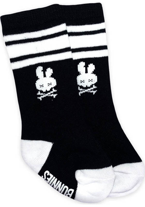 Cute Baby Socks Set in Black and White Colors