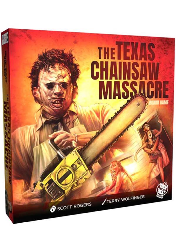 Texas Chainsaw Massacre: An Intense Horror Board Game for 1 - 4 Players