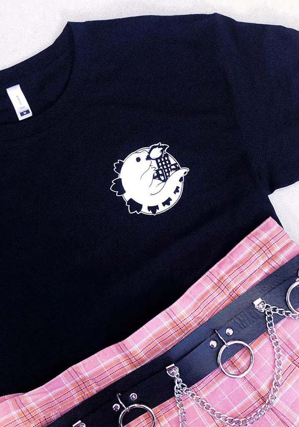 Adorable Baby Kaiju Graphic T - Shirt for Trendy Streetwear