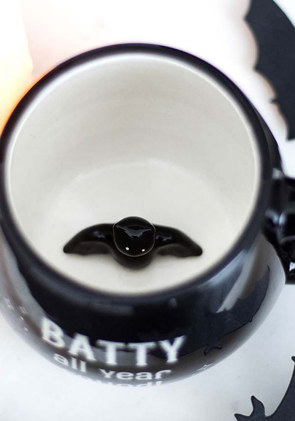 Year - Round Batty Design Peekaboo Ceramic Mug