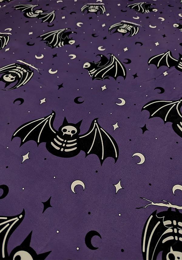 Batty Bones King-Size Quilt Set for Mystical Dreamers