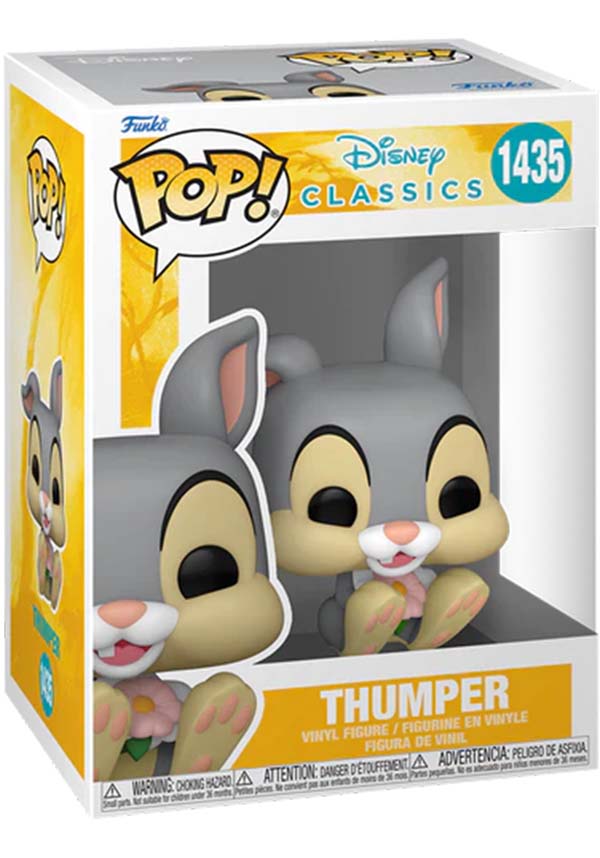 80th Anniversary Bambi: Adorable Thumper POP! VINYL Collectible