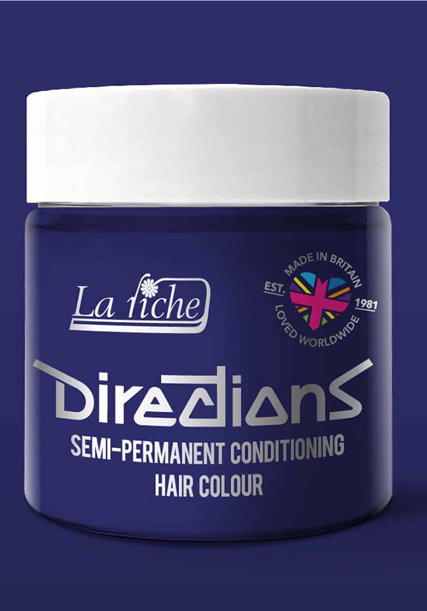 Midnight Blue Vegan and Cruelty-Free Hair Colouring Product - 100ML