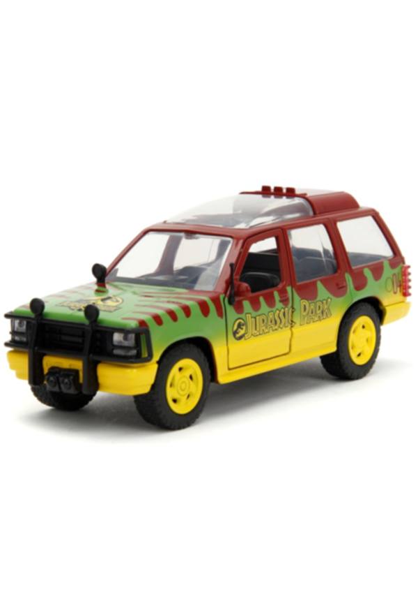 1993 Jurassic Park Themed 1:32 Scale Die - Cast Model of FORD EXPLORER, a Collectible Hollywood Rides Replica