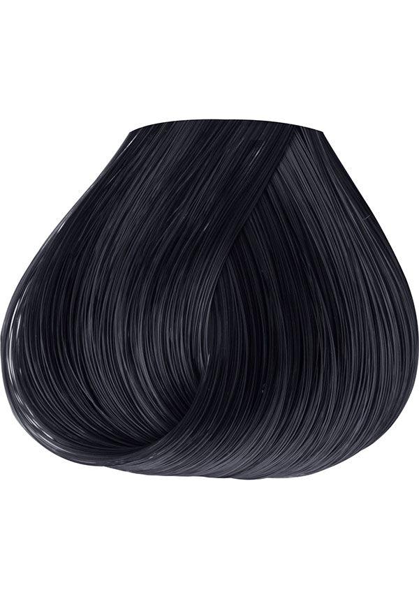 Adore Jet Black Semi - Permanent Hair Colour for Rich Shine and Softness