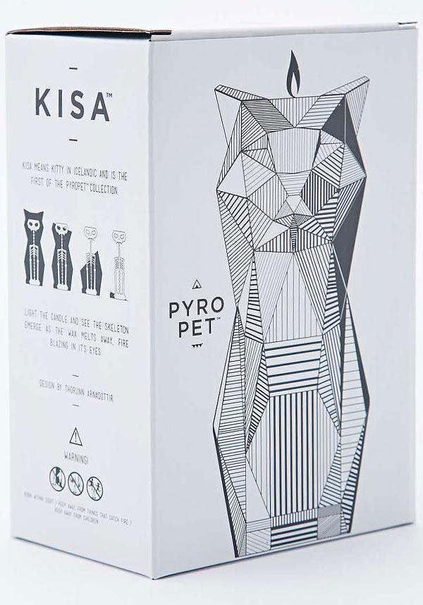Black Kisa Cat-Shaped Decorative Candle